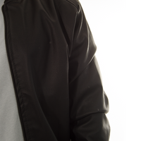 CHAQUETA OT POLIURETANO PUNTOS NEGRA